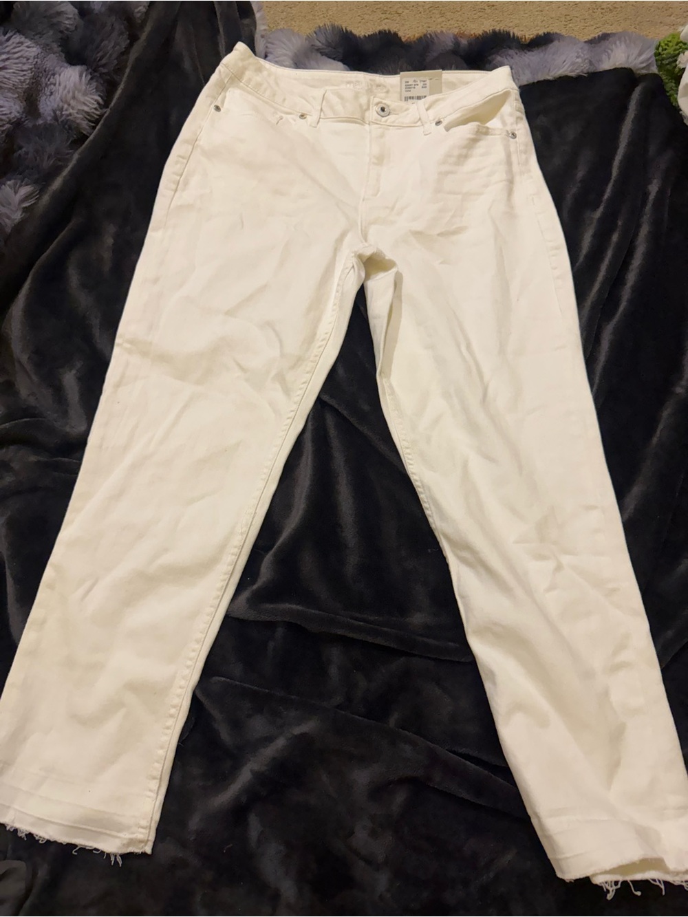 Maurice’s Women’s White Straight-Leg Jeans
